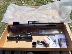 Пневматическая винтовка Alfa Dobermann Буллпап 6.35