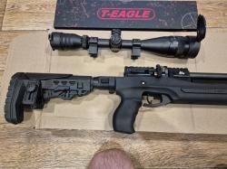 Пневматическая винтовка Ataman M20SD.647.STBK 6,35 (ультракомпакт, черный)