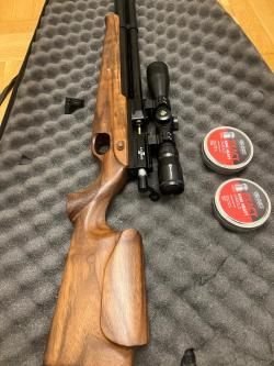 Пневматическая винтовка Ataman M2R Карабин 115/RB (орех, PCP) 5,5 мм