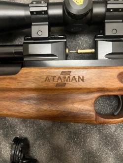 Пневматическая винтовка Ataman M2R Карабин 115/RB (орех, PCP) 5,5 мм