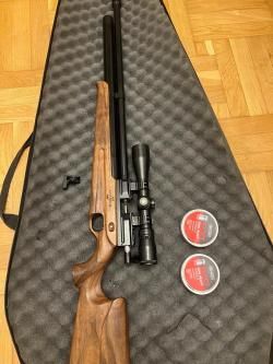 Пневматическая винтовка Ataman M2R Карабин 115/RB (орех, PCP) 5,5 мм