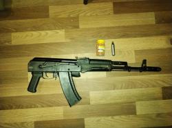 Пневматическая винтовка Baikal Юнкер 4 4.5 мм (АК-74М)