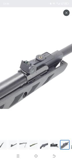 Пневматическая винтовка Black Strike B010 4.5 мм (3 Дж, пластик)