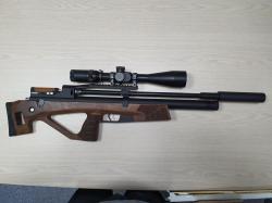 Пневматическая винтовка булл-пап Jager (Егерь) Hunter SP в калибре 6.35мм с прицелом