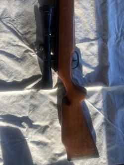 Пневматическая винтовка Crosman C1K77X Quest 1000 4.5 мм (дерево, прицел 4x32)