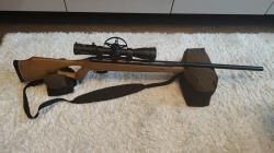 Пневматическая винтовка Crosman Trail NP 8-BT1K77WNP (дерево, оптический прицел Vector) 