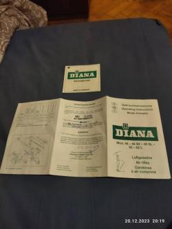 Пневматическая винтовка DIANA Mod. 48 T01