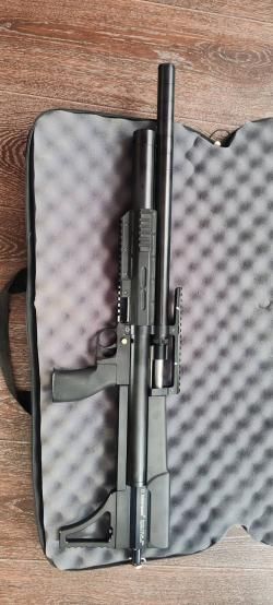 Пневматическая винтовка Dobermann Alfa Bull-Pup 6.35 мм (550 мм.)