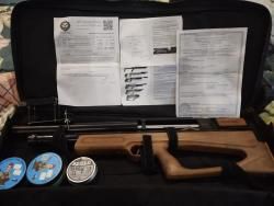 Пневматическая винтовка Дубрава Лесник Булп-пап 7.62 мм VX (500 мм, дерево)