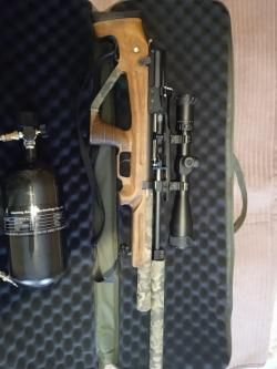 Пневматическая винтовка Егерь 6,35 мм