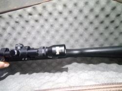 Пневматическая винтовка Хатсан 124, + запасная газовая пружина, +чехол с паралоном, + оптика 3х9х40 Bushnell