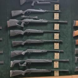 Пневматическая винтовка Hatsan 125 4,5 мм (3 Дж, пластик, переломка).