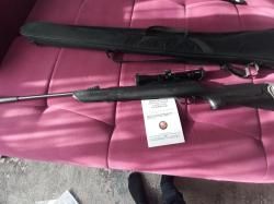 Пневматическая винтовка хатсан 125 с оптикой и чехол для винтовки