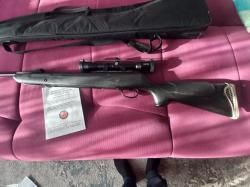 Пневматическая винтовка хатсан 125 с оптикой и чехол для винтовки