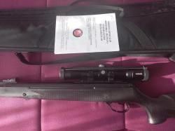 Пневматическая винтовка хатсан 125 с оптикой и чехол для винтовки