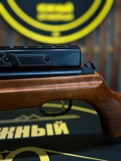 Пневматическая винтовка Hatsan АТ 44-10 (дерево, PCP, ★ 3 Дж) 6.35 мм
