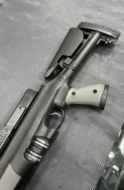 Пневматическая винтовка Hatsan AT44-10 TACT (PCP, 3Дж) 6,35мм