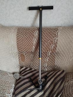 Пневматическая винтовка "Хатсан флэш" 4.5 мм, раздушенная с оптикой. Насос для накачки вин