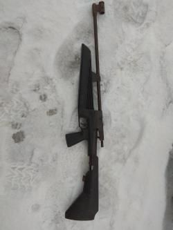 Пневматическая винтовка иж-61 на запчасти