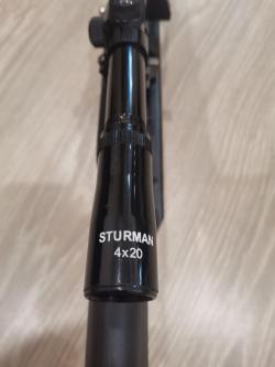 Пневматическая винтовка ИЖ-61 с оптическим прицелом STURMAN 4Х20