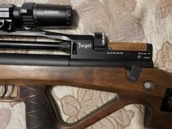 Пневматическая винтовка Jager SP BullPup (6.35 мм, дерево, 550 мм).
