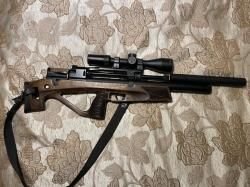 Пневматическая винтовка Jager SP BullPup (6.35 мм, дерево, 550 мм).