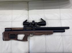 Пневматическая винтовка Kalibrgun Cricket Standart BullPup (6.35 мм, Орех)