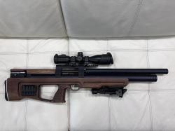 Пневматическая винтовка Kalibrgun Cricket Standart BullPup (6.35 мм, Орех)