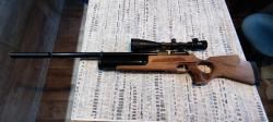 Пневматическая винтовка Kral Puncher Maxi 3 Auto 6.35 мм (дерево, PCP)