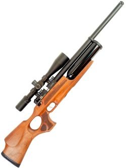 Пневматическая винтовка Kral Puncher Maxi Auto (орех, PCP, ★3 Дж) 5,5 мм