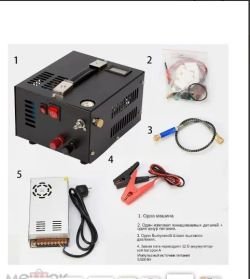 Пневматическая винтовка Krugergun Крюгерган Крюгер Снайпер Буллпап Bullpup 6.35 мм 580 мм