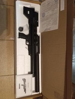 Пневматическая винтовка Krugergun Снайпер 6.35 мм Буллпап (580 мм, прямоток, передний взво
