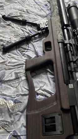 Пневматическая винтовка Krugergun Снайпер Буллпап 6.35 мм