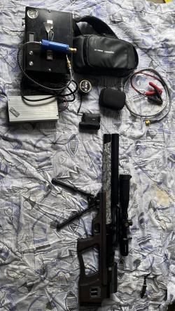 Пневматическая винтовка Krugergun Снайпер Буллпап 6.35 мм