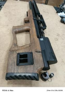 Пневматическая винтовка Krugergun Снайпер (увеличенный резервуар + антибздун)