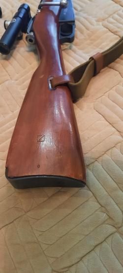 Пневматическая винтовка Мосина,с настоящим ложе и снайперской оснасткой.