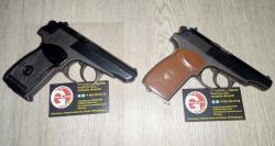 Макаров-СО ПМ СХП 10ТК редкий с косой бородой.Красный зип. кованый затвор.