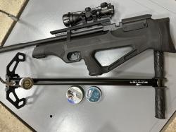 Пневматическая винтовка PCP Hatsan Flashpup QE ,5.5 мм