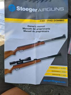 Пневматическая винтовка Stoeger F40 Wood Combo 