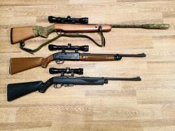 Пневматические винтовки Stoeger X10 Wood 4,5 мм и Crocman 2100 и 1077