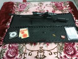 Пневматическая винтовка Umarex Walther 1250 Dominator FT 4.5 мм (сошки, прицел FT-32x56)