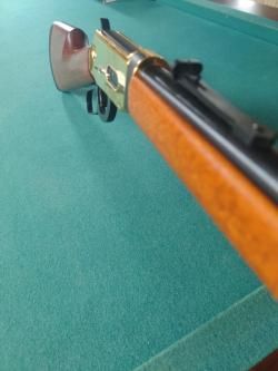 Пневматическая винтовка Umarex Walther Lever Action Gold (CO₂, дерево) 4,5 мм