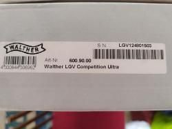 Пневматическая винтовка Walther LGV Competition Ultra