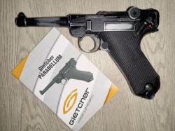 Пневматический пистолет Gletcher Parabellum (Luger)