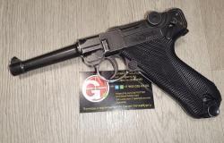Пневматический пистолет Gletcher Parabellum (Luger) P08 