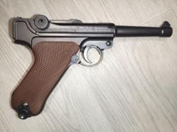 Пневматический пистолет Gletcher Parabellum (Luger) P08 