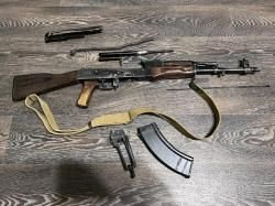 Пневматический автомат Cybergun AK47, кал. 4,5 мм, он же Stalker S47 аналог Юнкер-3