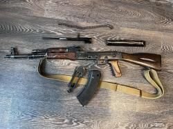 Пневматический автомат Cybergun AK47, кал. 4,5 мм, он же Stalker S47 аналог Юнкер-3
