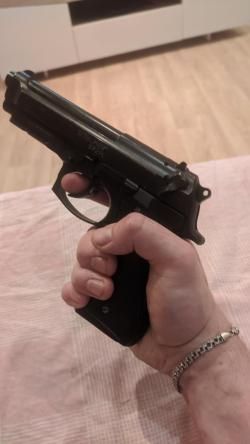  пневматический CO2-пистолет Stalker S92PL (реплика Beretta 92)