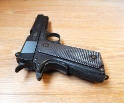 Пневматический Gletcher Colt CLT 1911 4.5 мм (Blowback). С комплектом.